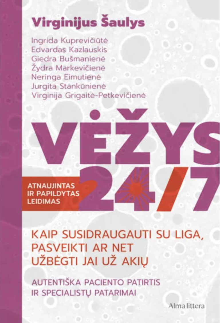 Išleidome knygos „Vėžys 24/7“ atnaujintą leidimą